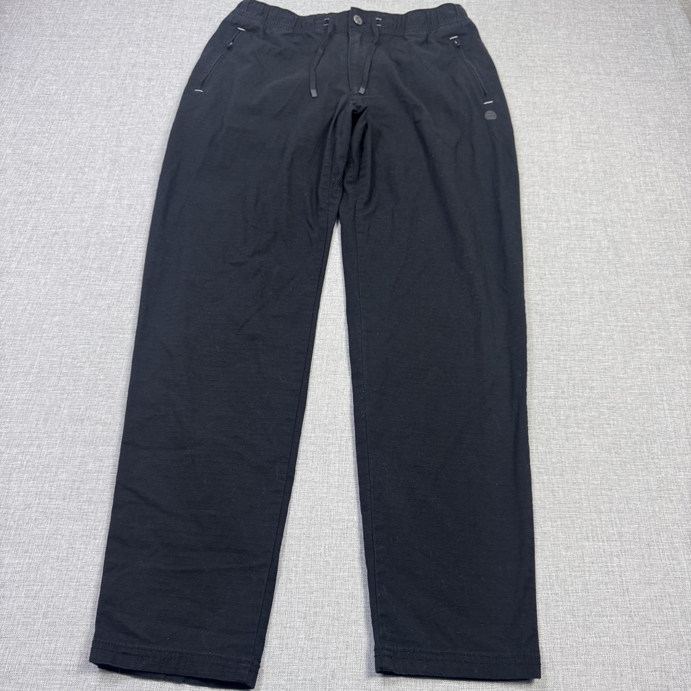 L.L. Bean Explorer Ripstop Pants Jogger Mens 32x32 Black Relaxed Drawstring